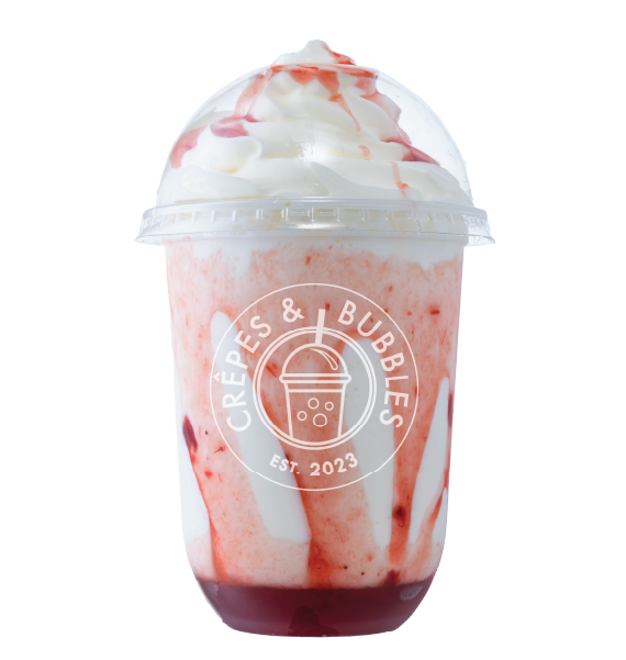 Strawberry & Peach Frappé