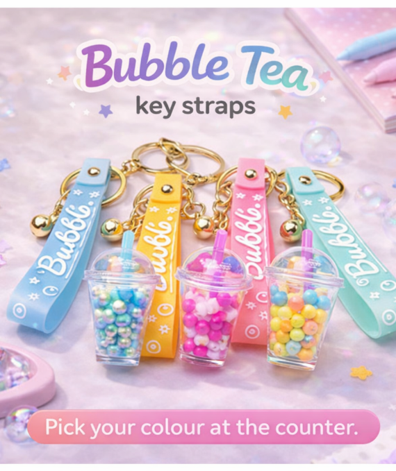 Bubble Tea Key Strap