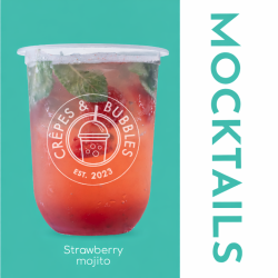 Strawberry mojito refreshment promotion